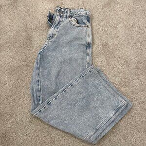 Pacsun Light Blue Wide Leg Baggy Jeans